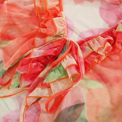 OEM maufactory European and American women's clothing polyester2023 Summer new sexy deep V -neck long sleeve t -shirt