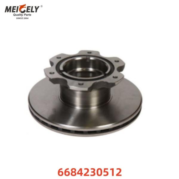 Spare Parts Brake Discs Brake Rotor 6684230512 6684230312 For Mercedes Benz Truck