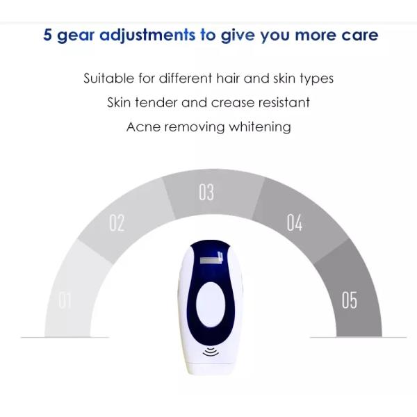 Safe Treatment Home Use Beauty Device Hair Removal Skin Rejuvenation Compact Design