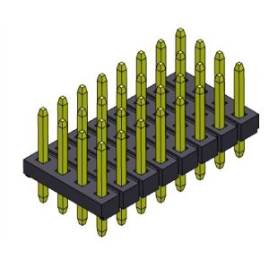 Pin Header Connector 2.00mm Quad Row Straight TYPE 4*3PIN To 4*40PIN H=1.50MM