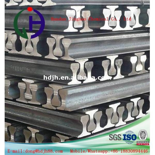 Super Durability Crane Rail Sections , Low Height Crane Railway Track Section