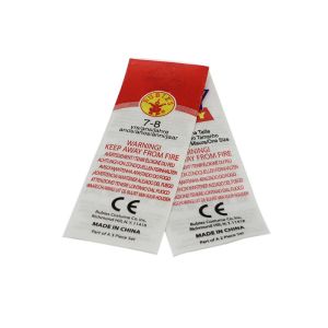 Silk Screen Printing Labels For Clothes Smooth Sleepwear Care
