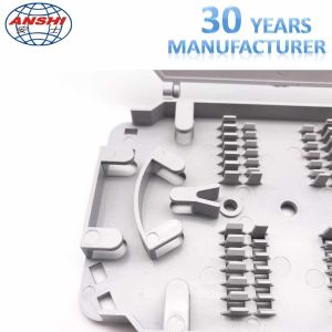 12 Cores ABS Plastic Splice Tray ODF Optical Distribution Frame For Distribution