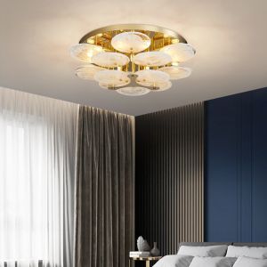 Modern Glass Industrial Retro Household Lamp Living Room chandelier ceiling
