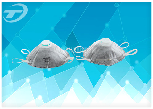 Buy Anti Dust 3ply Disposable Face Mask Protection For Airborne Toxic Particles at wholesale prices