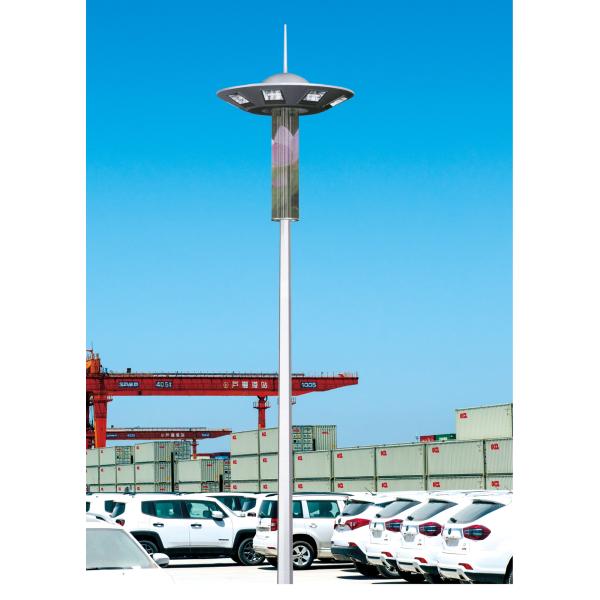High Mast Pole With Led Flood Lighting System Parking Lot Outdoor Led Pole Lamps