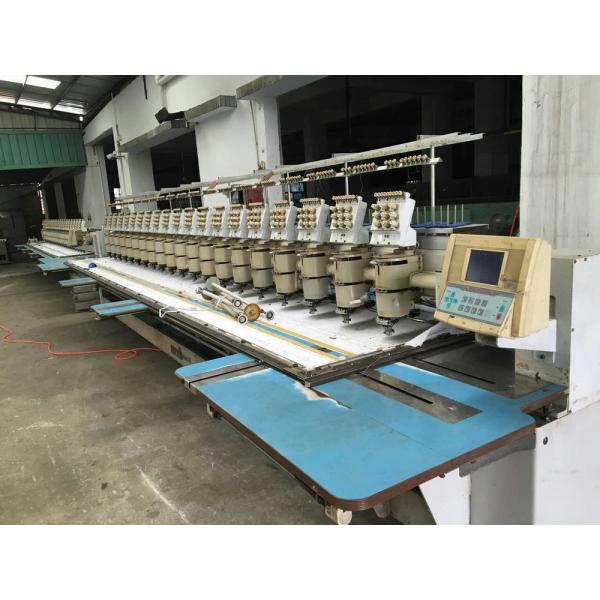 Buy Barudan 20 Heads Used Commercial Embroidery Machines 9 Needles at wholesale prices