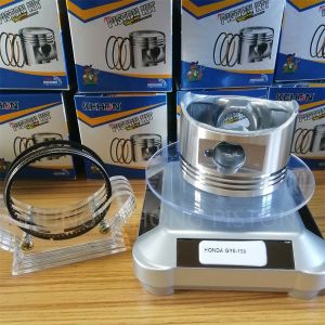 57.4mm CLY DIA GY6 Piston Kit For GY6 150 Aluminum Anti Corrosion