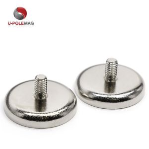 Composite Neodymium Magnet Strong Neodymium Cup Magnets with M4 Threaded Male
