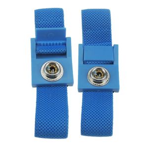 PA6 Plastic Buckle 4MM Snap Conductive Fiber ESD Wrist Strap