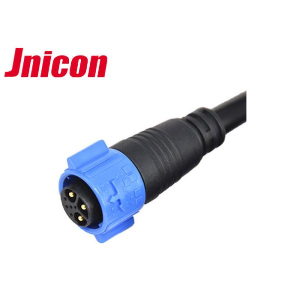 Multi - Pin 3 + 5 Pin Waterproof Plug Connectors , IP68 Outdoor Push Lock