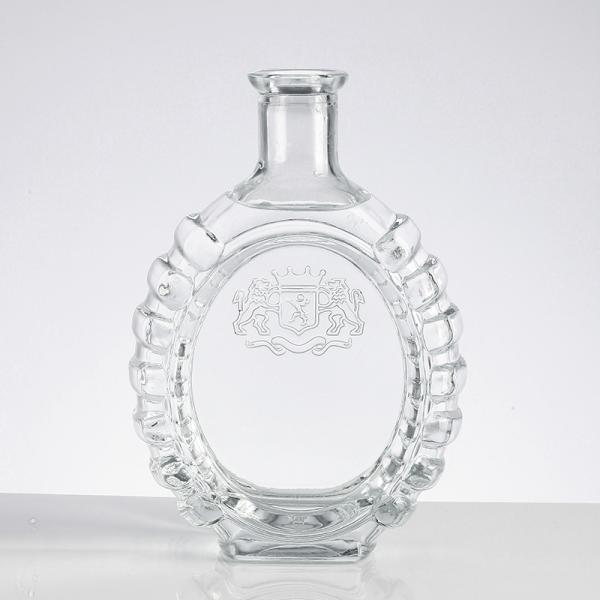 500ml 700ml Glass Bottle Whisky Or Brandy Bottle Liquor Bottles