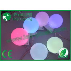 Quality 50MM Round Digital RGB LED Pixels Light 1.44W For Signboard Decoration 12V for sale