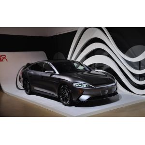 ADAS 5 Seater All EV Cars Han BYD Electric Hatchback