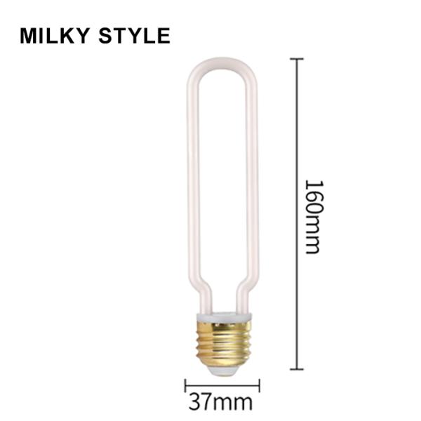 T30led Dimmable Filament Bulbs Filament Tuble Bulb 4w E26 E27 185mm 225mm
