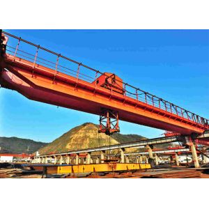 Electric Overhead Bridge Crane , Double Girder Magnetic Overhead Crane