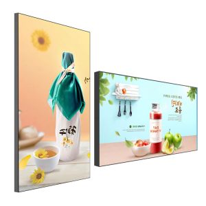 2K 4K Lobby Hotel Digital Signage Displays Wall Mounted Indoor Ultra Slim Lcd 43
