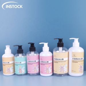 300ml 500ml Recycle Shampoo Bottles , PET Empty Shampoo Pump Bottles
