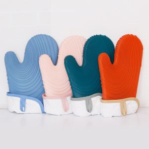 Multifunction Professional Heat Resistant Flexible Oven Gloves Silicone Oven