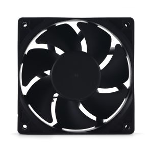 Plastic 9 Blades Waterproof Cooling Fan 5000RPM Durable 120x120x38mm