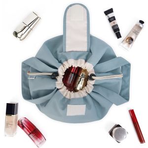 Shockproof Water-resistant Durable Soft Drawstring Makeup Bag Large Cosmetic Bag