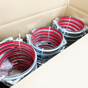 Dust Collection System 150mm Pipe Quick Release Clamp