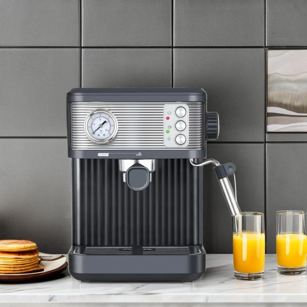 European Coffee Machine with Semi-Automatic Design and Customized Electronic