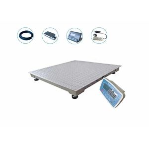 China Digital Platform Heavy Duty Floor Scales 1000kg Powder Coated on sale