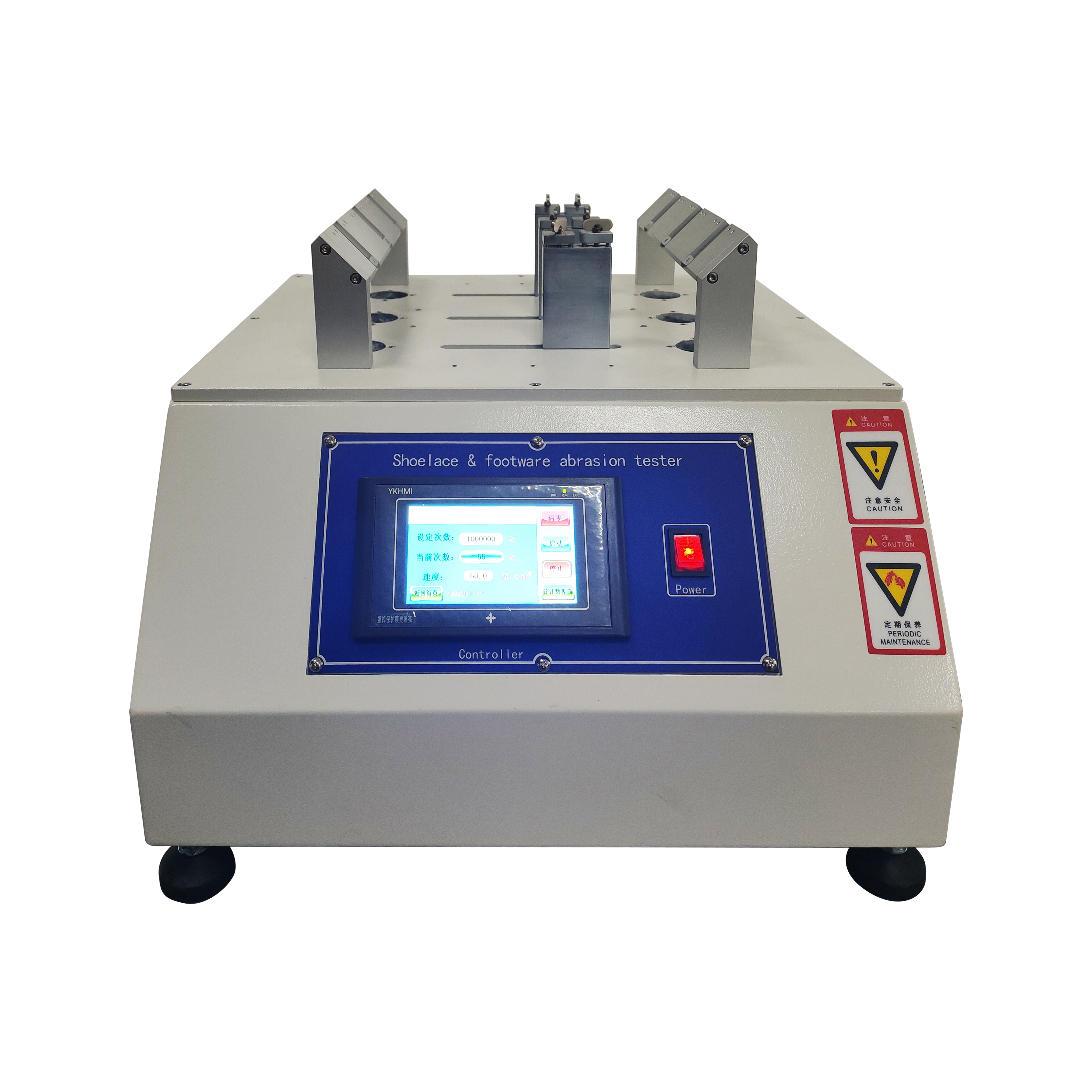 SATRA TM93 Shoelace Eyelet Abrasion Tester 6-Station