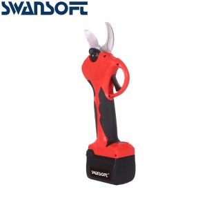 SWANSOFT Electric Pruning Shears With Finger Protection Progressive Cutting