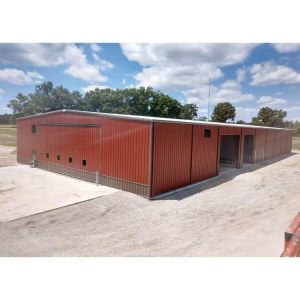 Industrial Design Style Steel Structure Warehouse Office Carport Workshop for