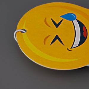 Custom fragrance Hanging Paper Air Freshener for Basement