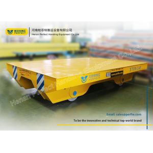 Painting Shops Material Rail Transfer Cart Towed Type Railroad Heavy Transporter