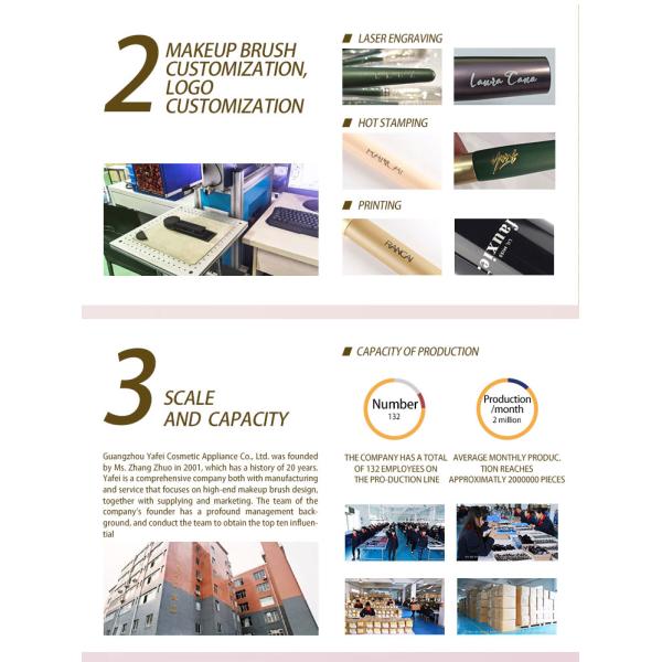 A26 Flat Head Animal Hair Makeup Brushes Halo Dye Dense Powder Brush