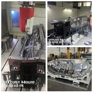 Custom Automotive Molds for Bumpers and Interior Parts 500K Shots