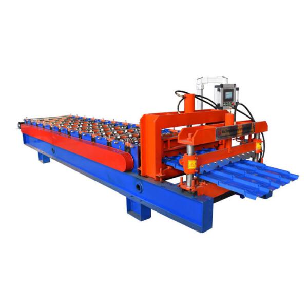 Profiled Aluminium Roll Forming Machine , Galvanized Color Steel Roll Forming