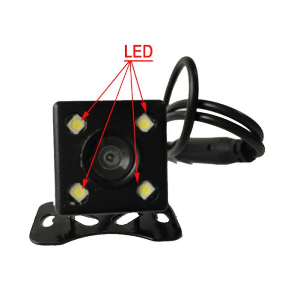 Universal Mount metal Backup camera Front Form Cam IR Lights Night Vision HD CCD