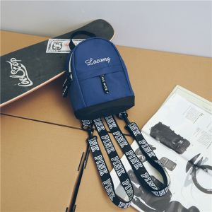 New personality fashion Hong Kong wind mobile phone bag single-shoulder slanting