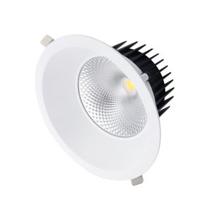Residential 30W 20W 40w Round COB Anti Glare LED Downlight 4000K 2700k