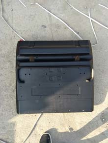 REAR MUDGUARD L/R - Крыло шасси заднее MB пр/ле.