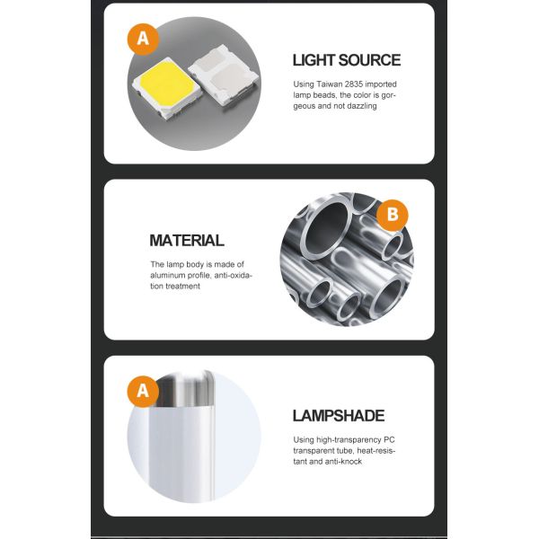 Cnc Machine Tool Beacon LED Tower Light Three Color PMMA 70000 Lifespan