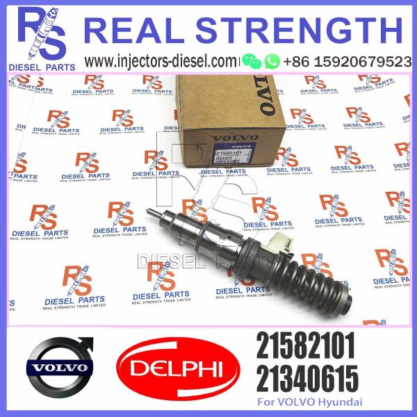 4 Pin Diesel Engine Parts Fuel Injector Eui Common Rail Inyector 7421582101 BEBE4D37001 21582101 for V-O-L-V Truck MD11 E3