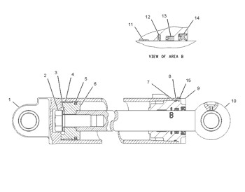 9T3680 Pump Group Piston Cylinder Liner 172-2353 Engine 9T-3680 Ring 1722353 Piston