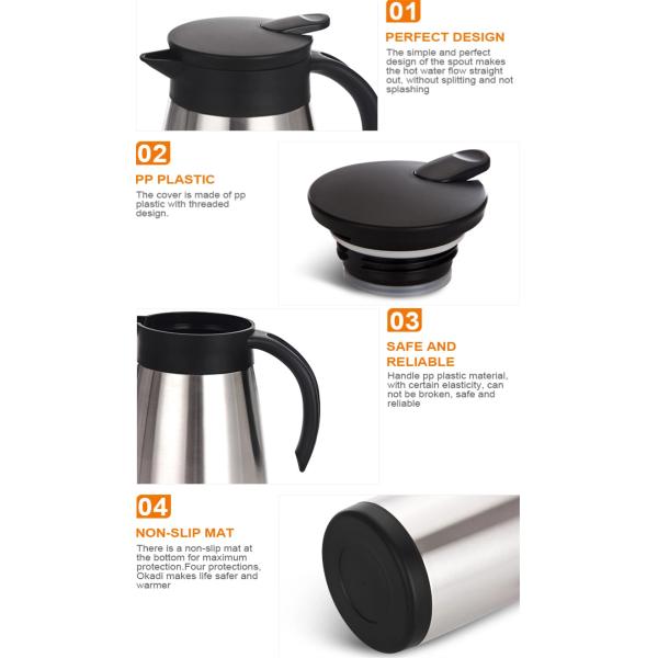 2020 Private label Doubled wall vacuum insulated mate stainless steel termo cafe