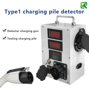 EV Charging Tester Type1/J1772 Tester 48A Max Power Charger For Energy Cars