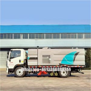 Howo 10000 Liters Road Washer Road Sweeping Truck Cleaning Truck