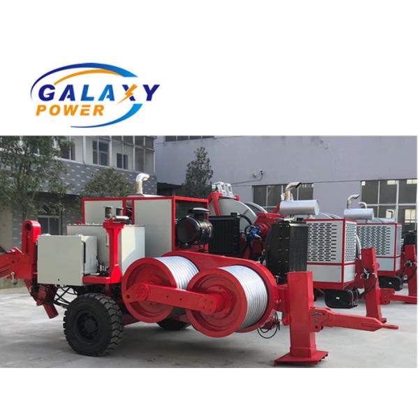 Buy Max 180KN 10 Grooves 24V Electrical Transmission Line Stringing Equipment at wholesale prices