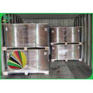 Uncoated Colored Cardboard 180Gram 220 Gram For Making Gift Bags
