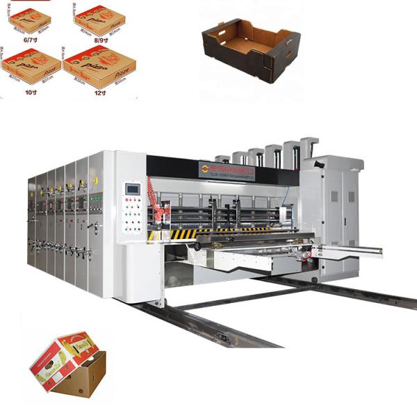Buy Flexo Printer Slotter 530mm 2900mm Die Cutting Machine at wholesale prices