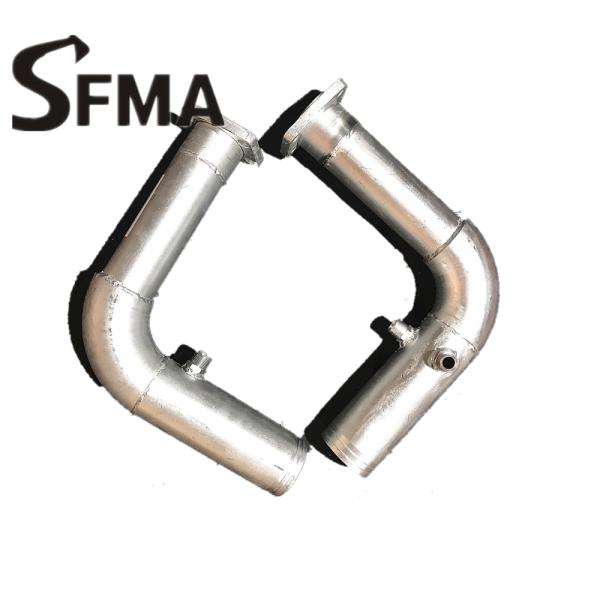 High Practicability Engine Fitting Excavator E320 Long Oil Iron Pipe